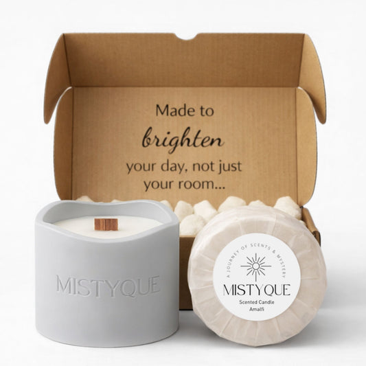 Candle Gift Set - Grey