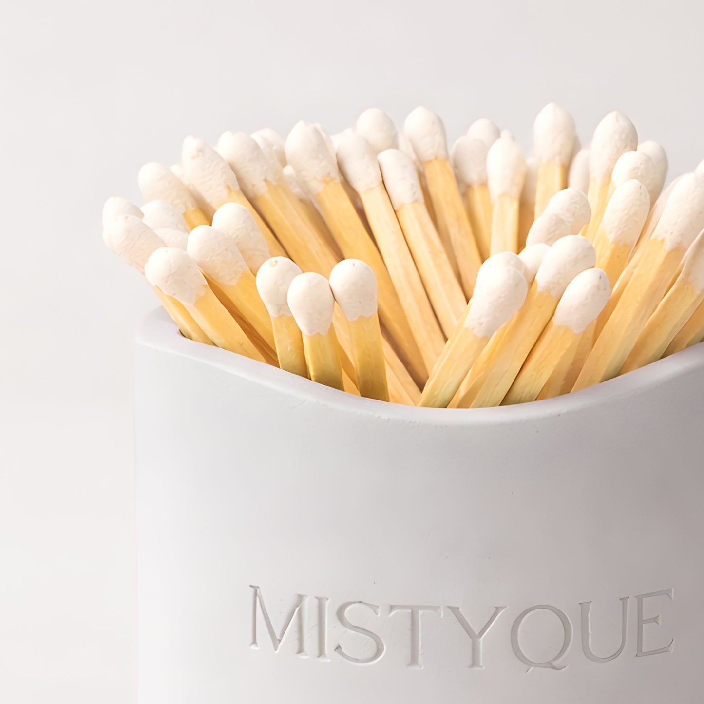 Grey Matches Pot